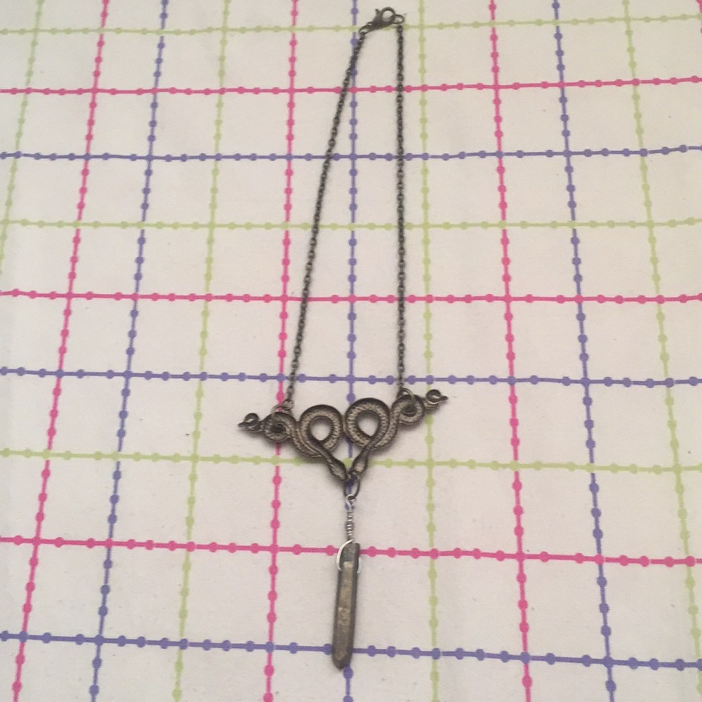 Metal Snake Necklace - Picture 3 of 4
